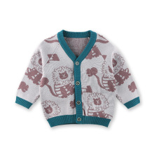 New Girls Garden Baby Knitted Cardigan